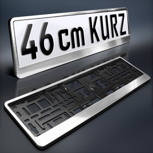 Kennzeichenhalter 46 cm - kennzeichenhalter,