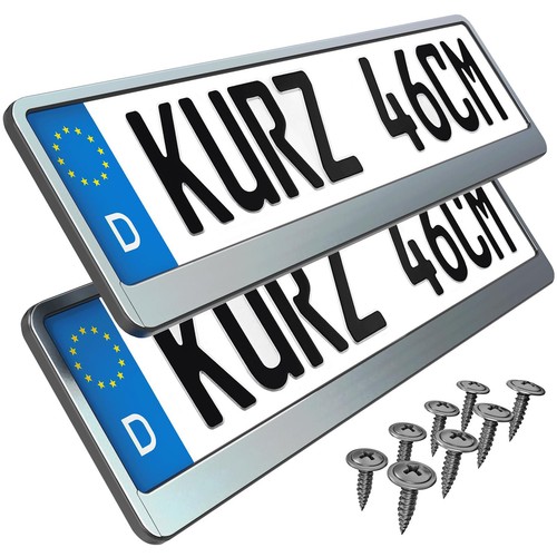 Kennzeichenhalter kurz 46cm - , in