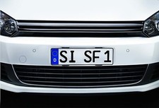 Kennzeichenhalter Rahmenlos