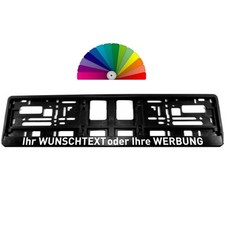 Kennzeichenhalter mit
