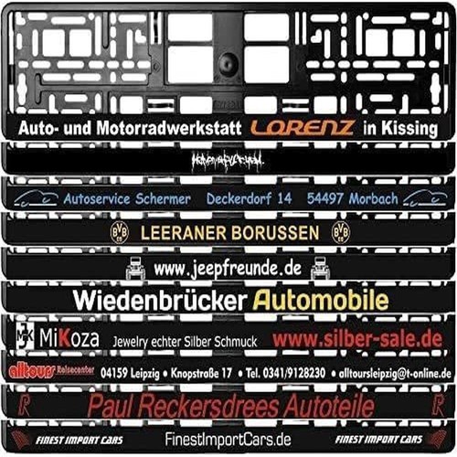 Kennzeichenhalter mit - 40,
