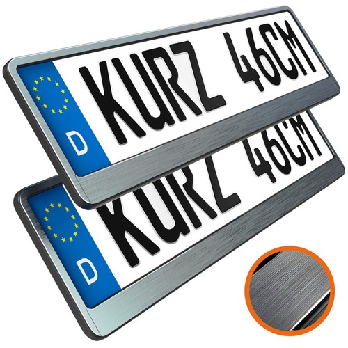 Kurze kennzeichenhalter - 2,