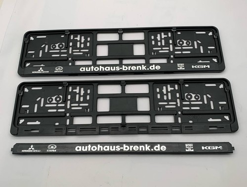 Kennzeichenhalter schwarz - |,