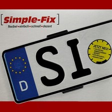 Simple Fix 2x Rahmenlos KFZ