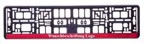 Stück kennzeichenhalter - 50,