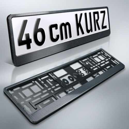 Kennzeichenhalter 46 cm - 2,